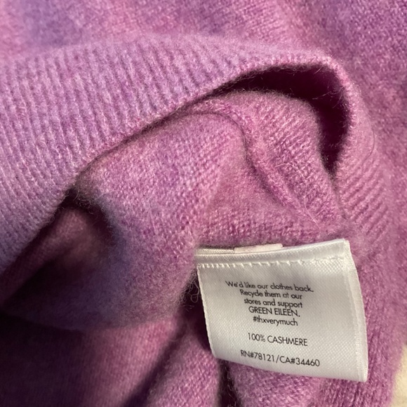 Eileen Fisher Cashmere Sweater - Picture 4 of 4